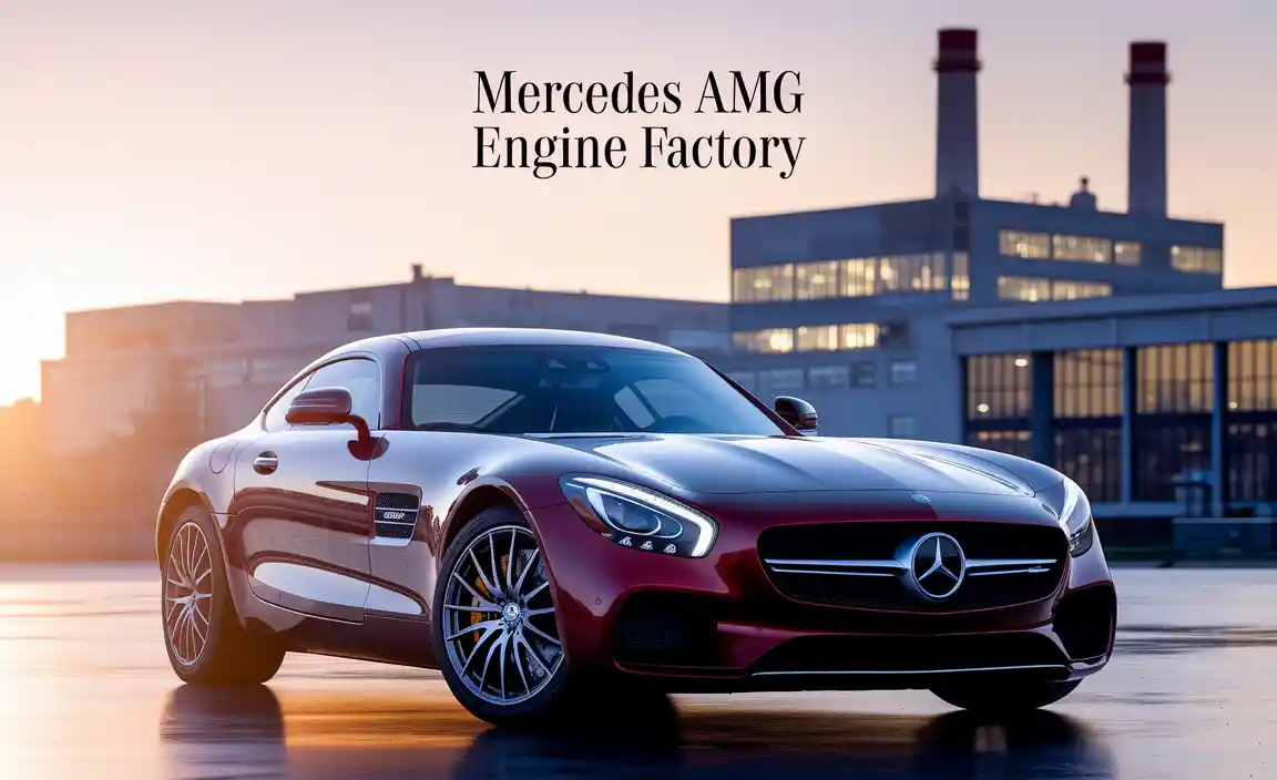 Mercedes AMG Engine Factory