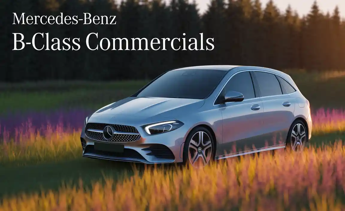 Mercedes-Benz B-Class Commercials
