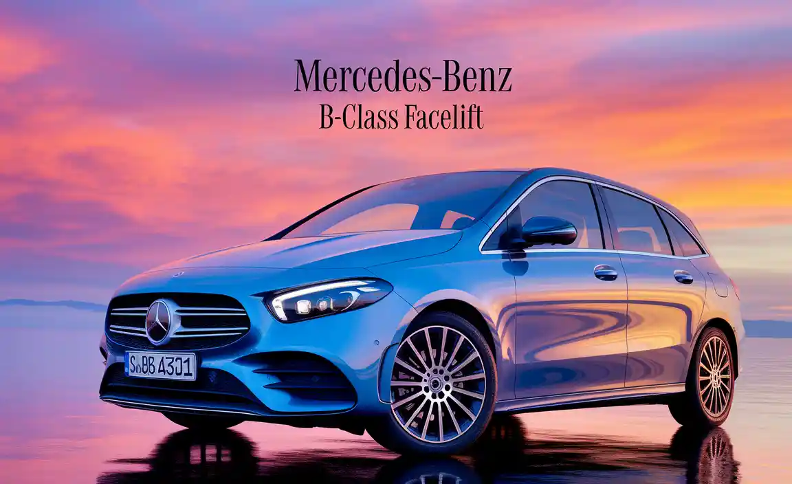 Mercedes-Benz B-Class Facelift