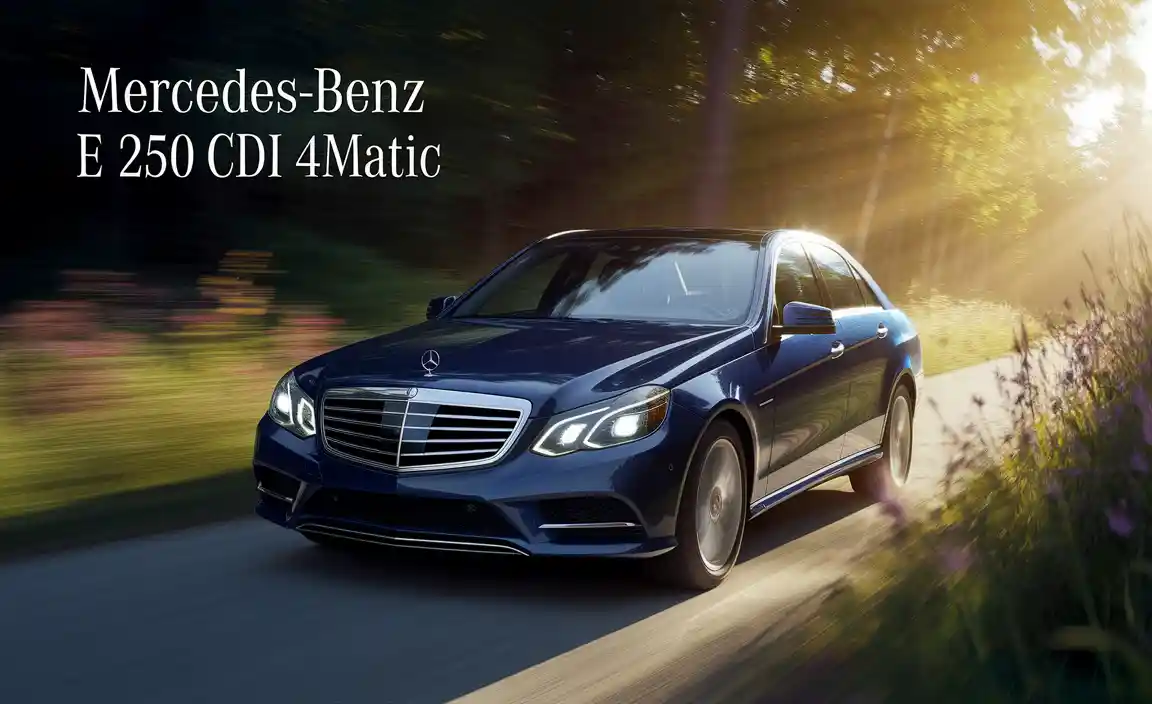 Mercedes-Benz E 250 CDI 4MATIC