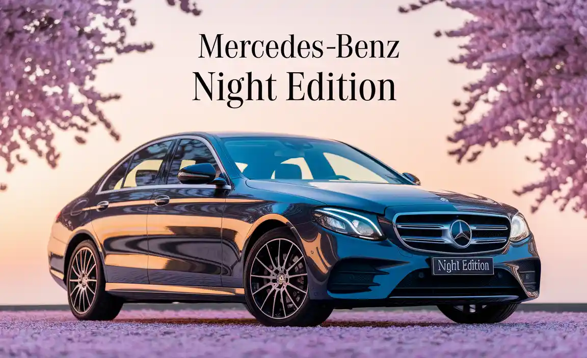 Mercedes-Benz E-Class Night Edition