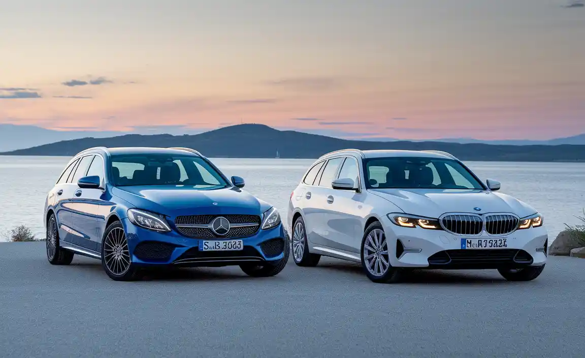 Mercedes C 220 D T-Model Vs BMW 320 D Touring Xdrive At A Glance