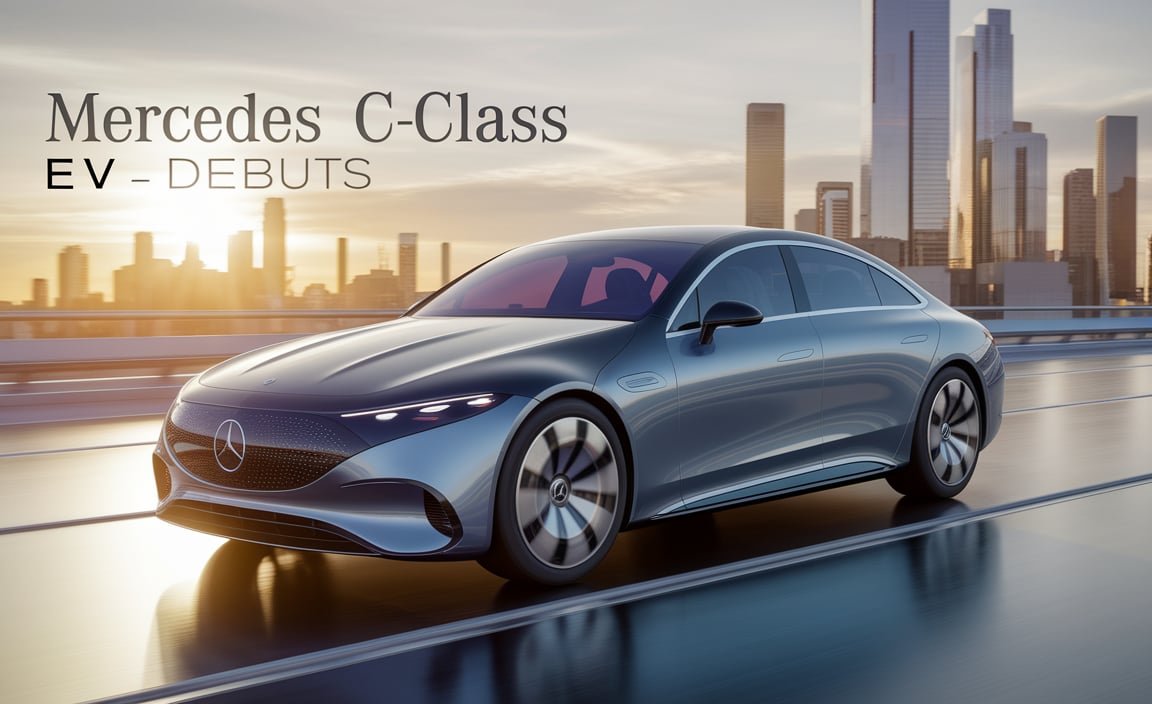 Mercedes C-Class EV Debuts