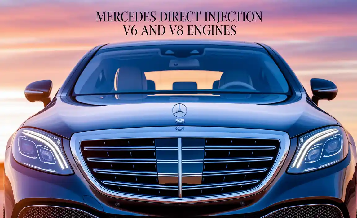 Mercedes Direct Injection V6 and V8 Engines
