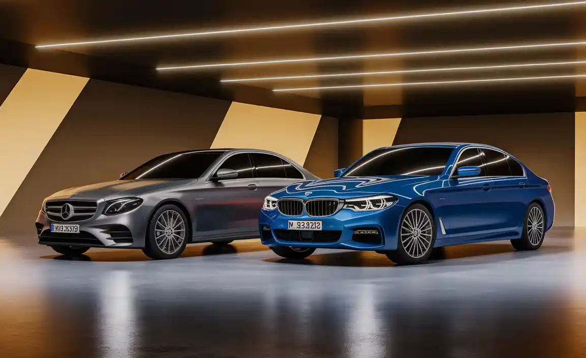 Mercedes E 350 E Vs BMW 530e - A Battle Of Electrified Executive Sedans