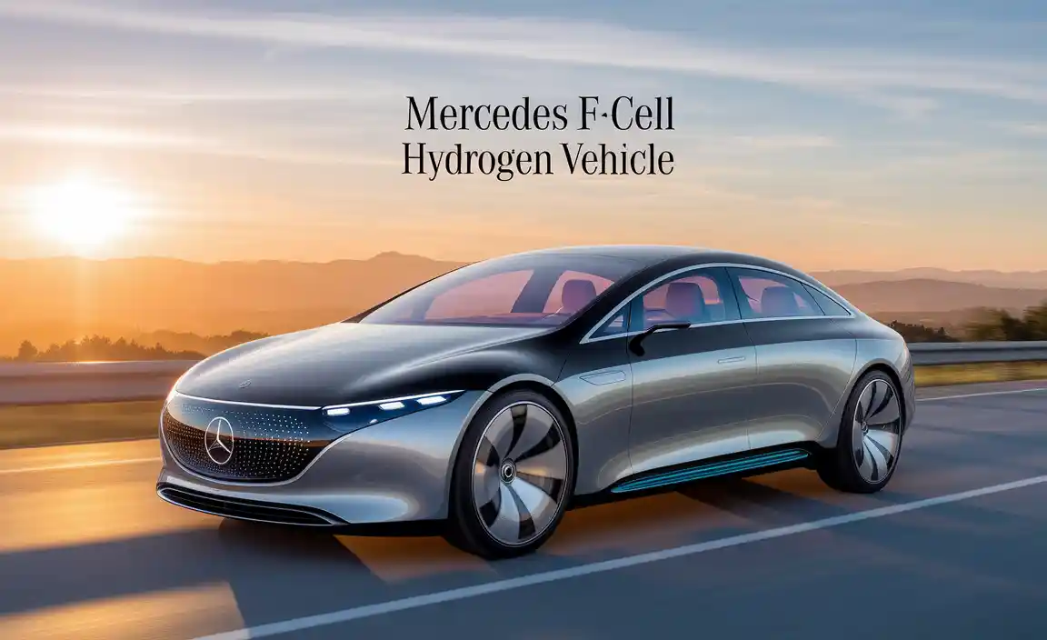 Mercedes F-Cell Hydrogen Vehicle