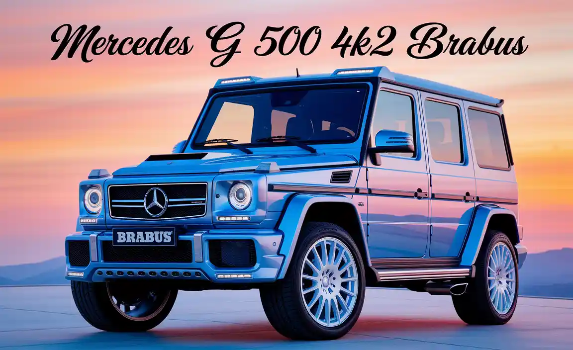 Mercedes G 500 4×42 Brabus