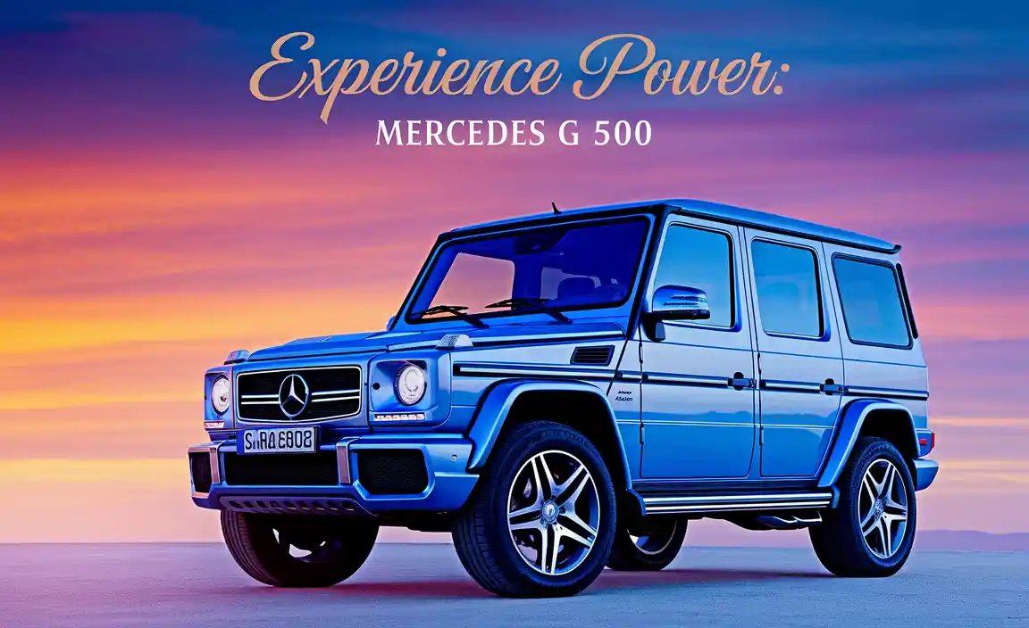 Mercedes G 500 with 6-Cylinder Engine