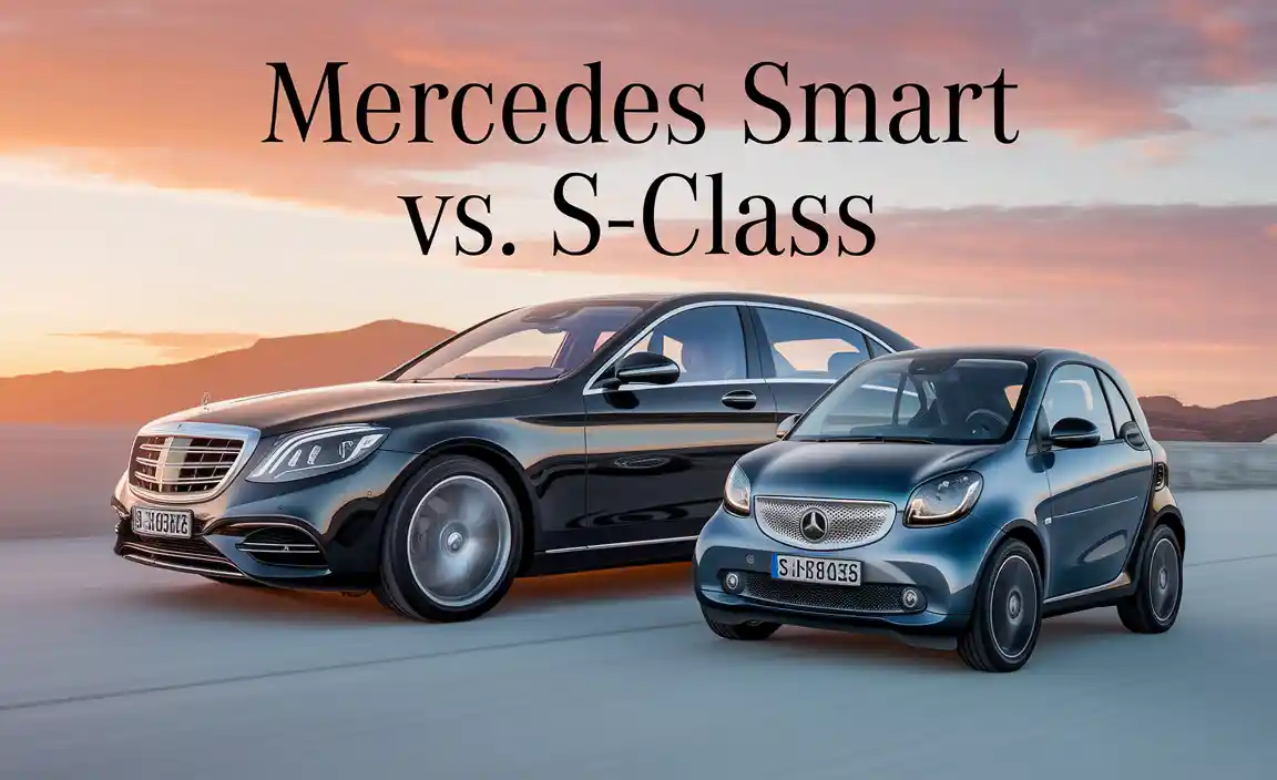Mercedes Smart Vs. S-Class