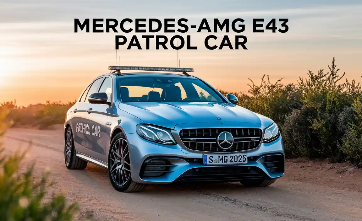 Mercedes‑AMG E43 Patrol Car