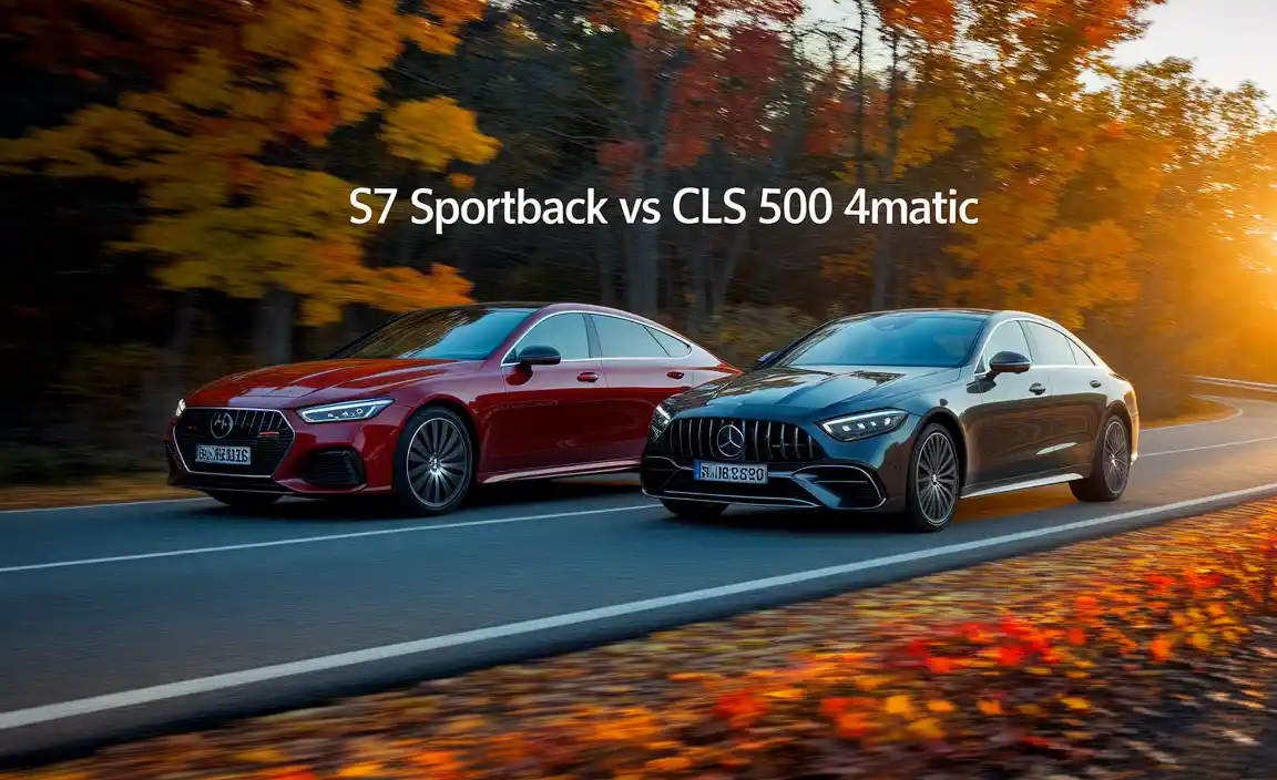 S7 Sportback VS. CLS 500 4MATIC