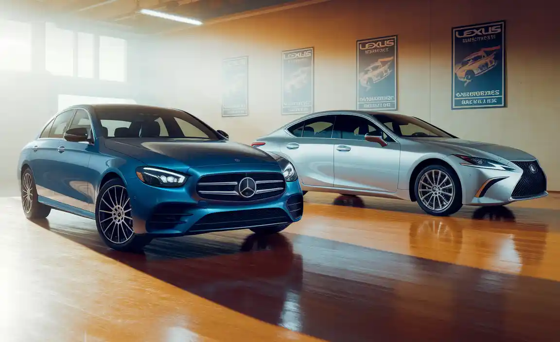The E-Class Vs. Competitors - 2022 Lexus ES