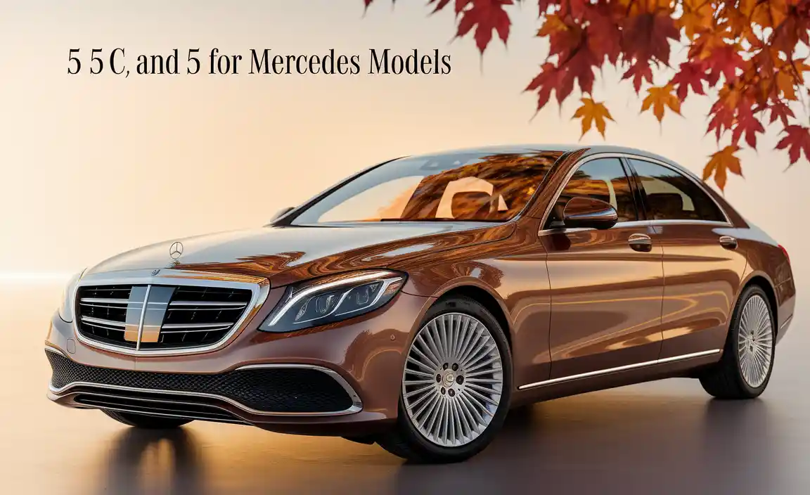 Understanding 5 5C And 5S For Mercedes-Benz Cla-Class