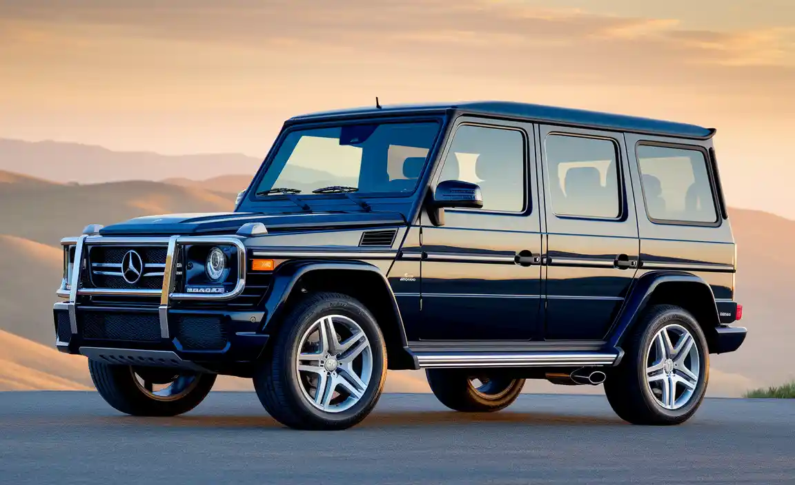 Variants of the Mercedes G-Class
