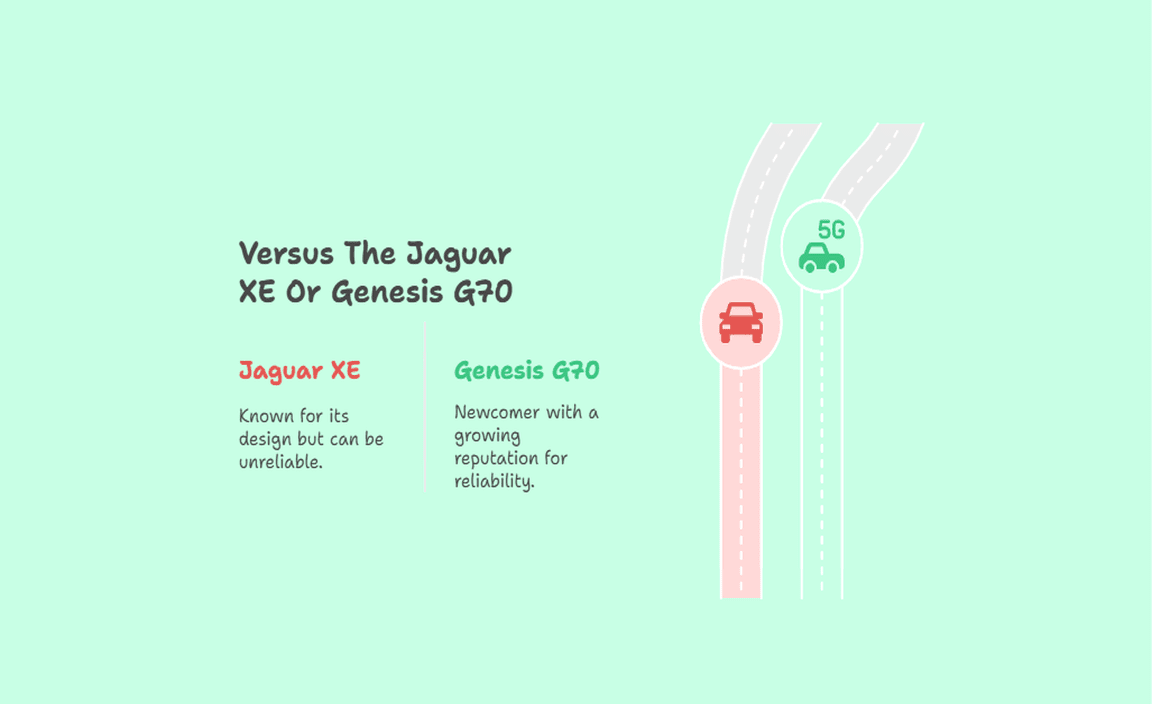 Versus The Jaguar XE Or Genesis G70