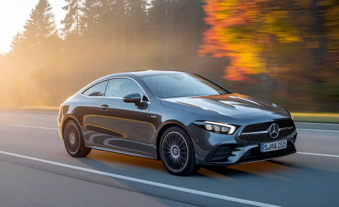 Visualizing The A‑Class Coupe: A Digital Rendering Vision