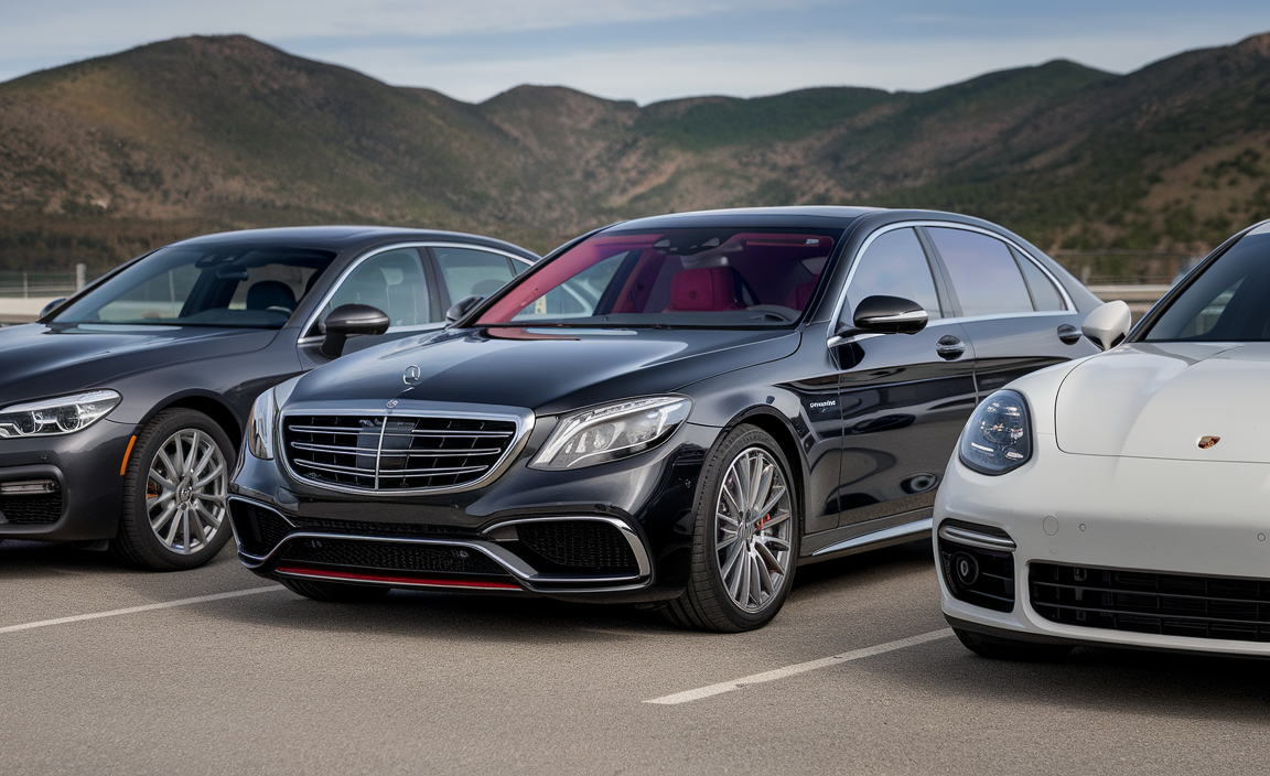 Comparing the 2015 S63 AMG to Competitors