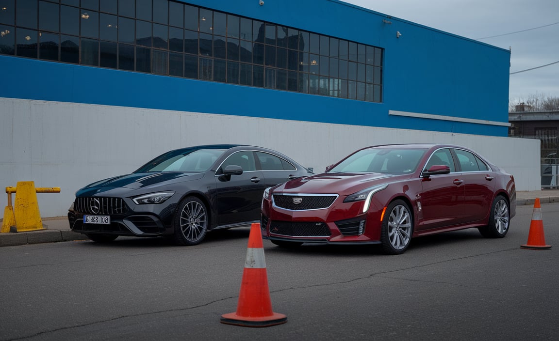 Mercedes AMG CLA 35 Vs Cadillac CT4-V, Which One Comes Out On Top