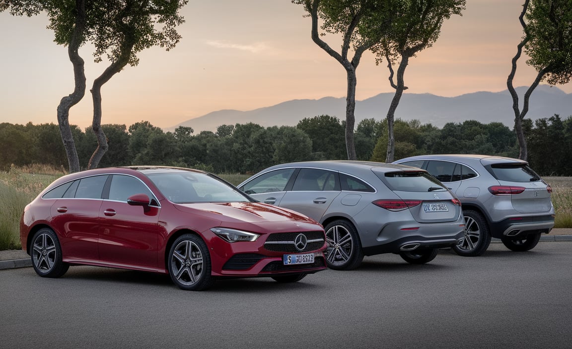 Overview Of Models -  Mercedes CLA Coupé, CLA Shooting Brake, And GLA Plug-In Hybrid