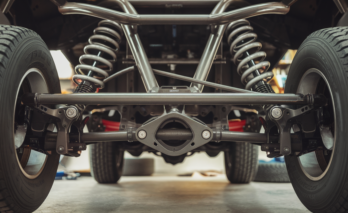 Overview Of The 4-Link Front Axle Design