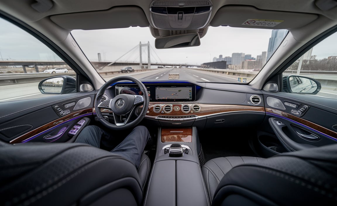 Self-Driving Mercedes-Benz -  The Future of Luxury on Wheels