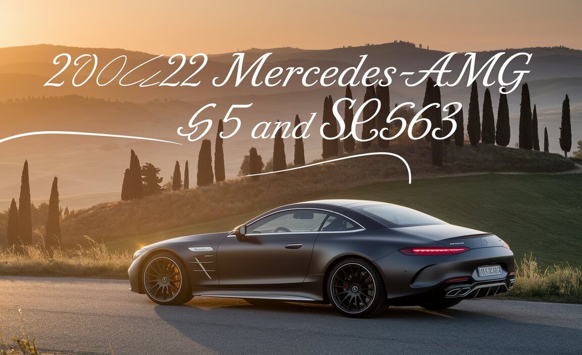 2022 Mercedes-AMG SL55 And SL63