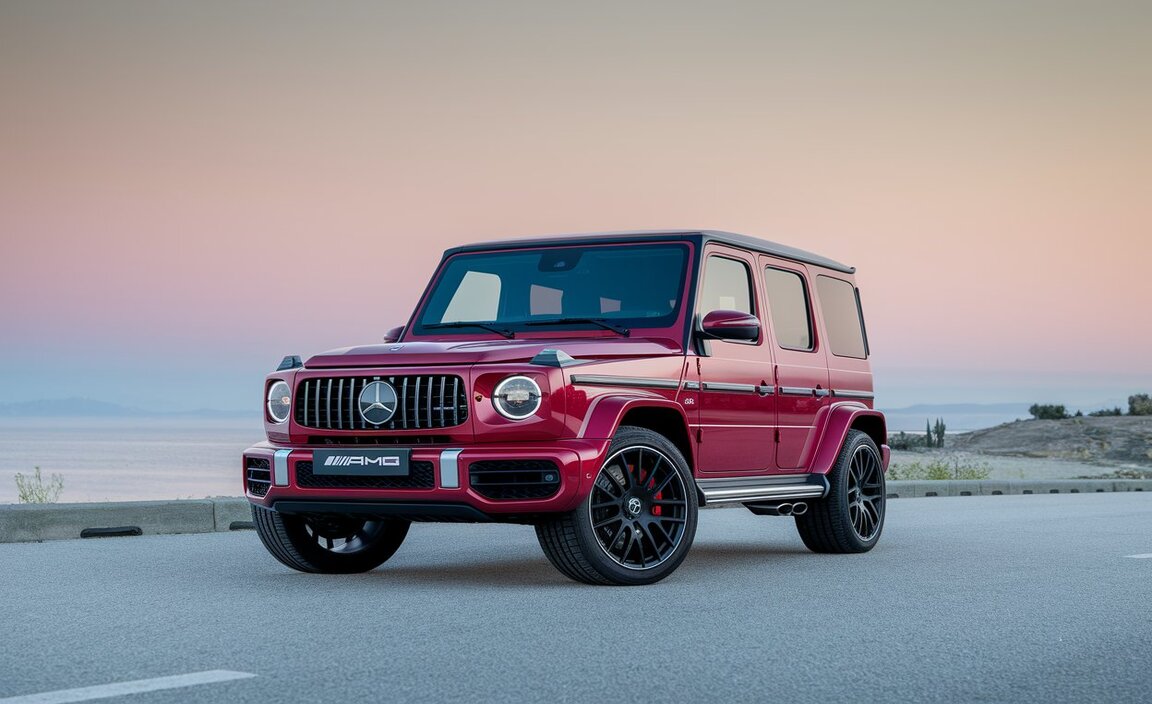 Exploring The Bold 2020 Mercedes-Amg G63 In Rubellite Red