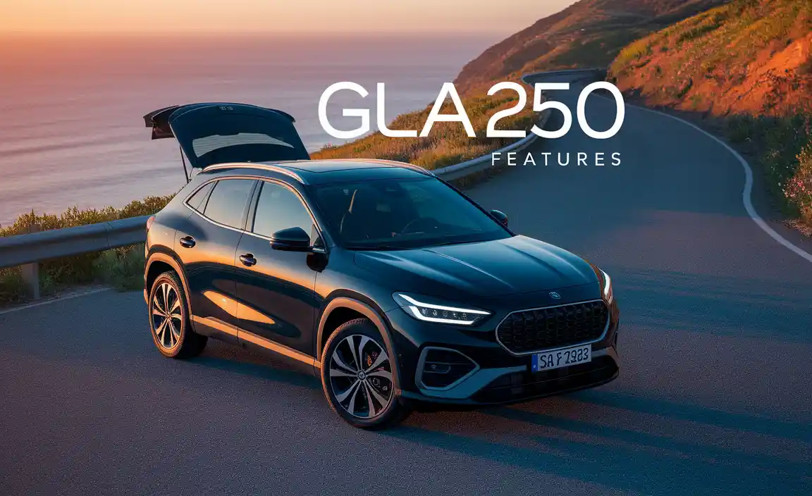 GLA 250 Features