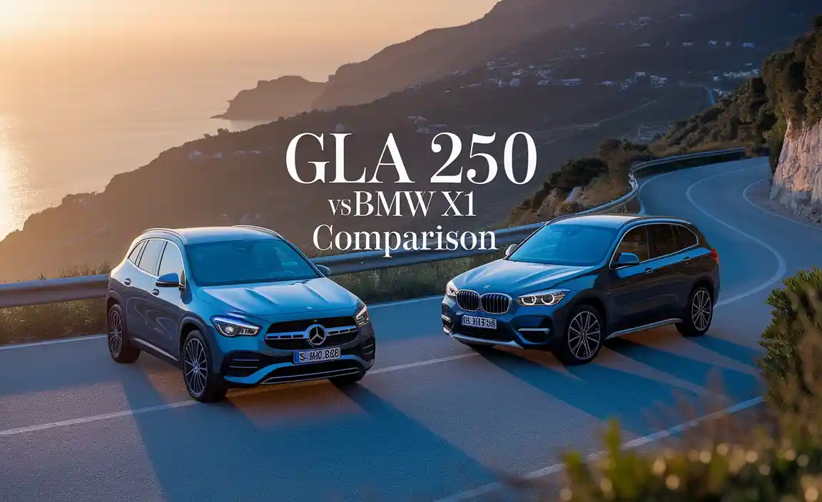 GLA 250 vs BMW X1 Comparison