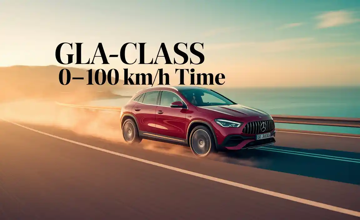GLA-Class 0-100 km/h Time