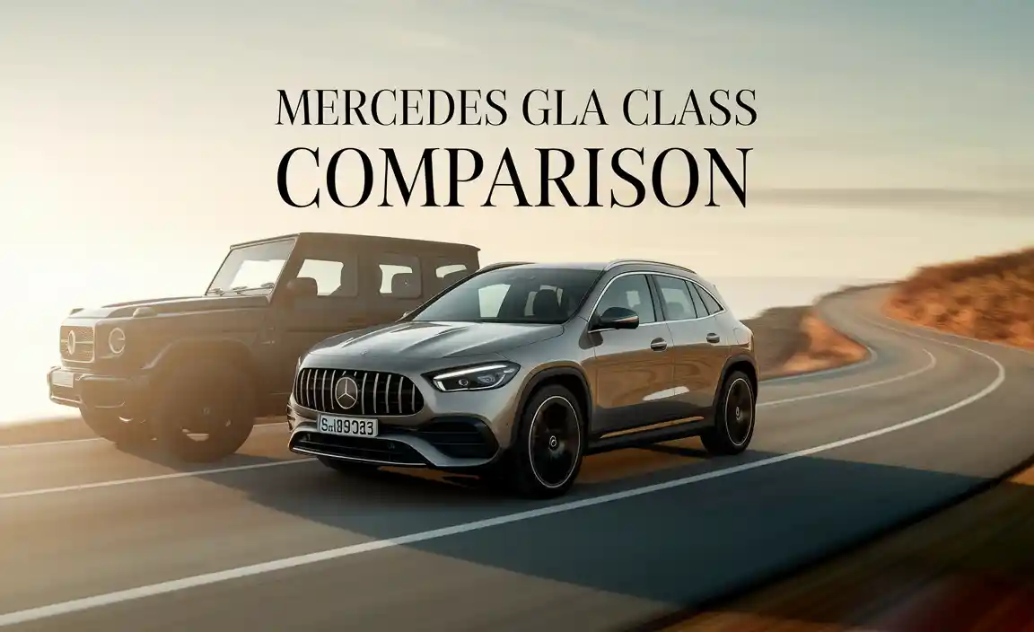GLA Class Comparison: Stunning 2024 vs 2025
