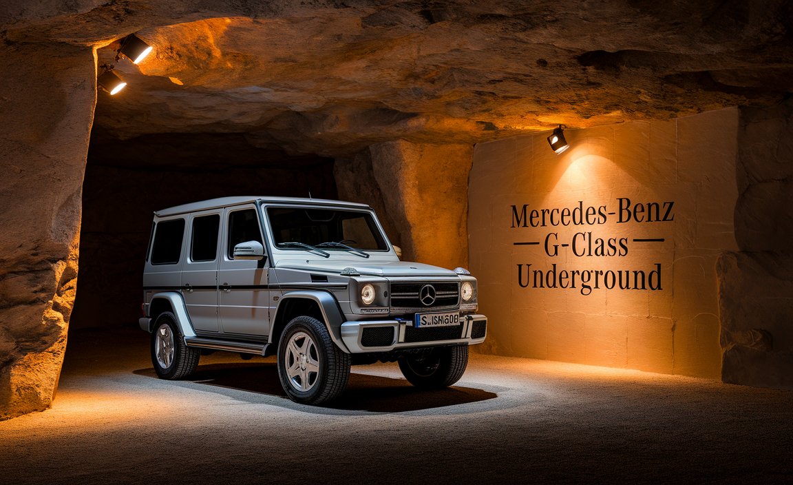 Mercedes-Benz G-Class Found Underground