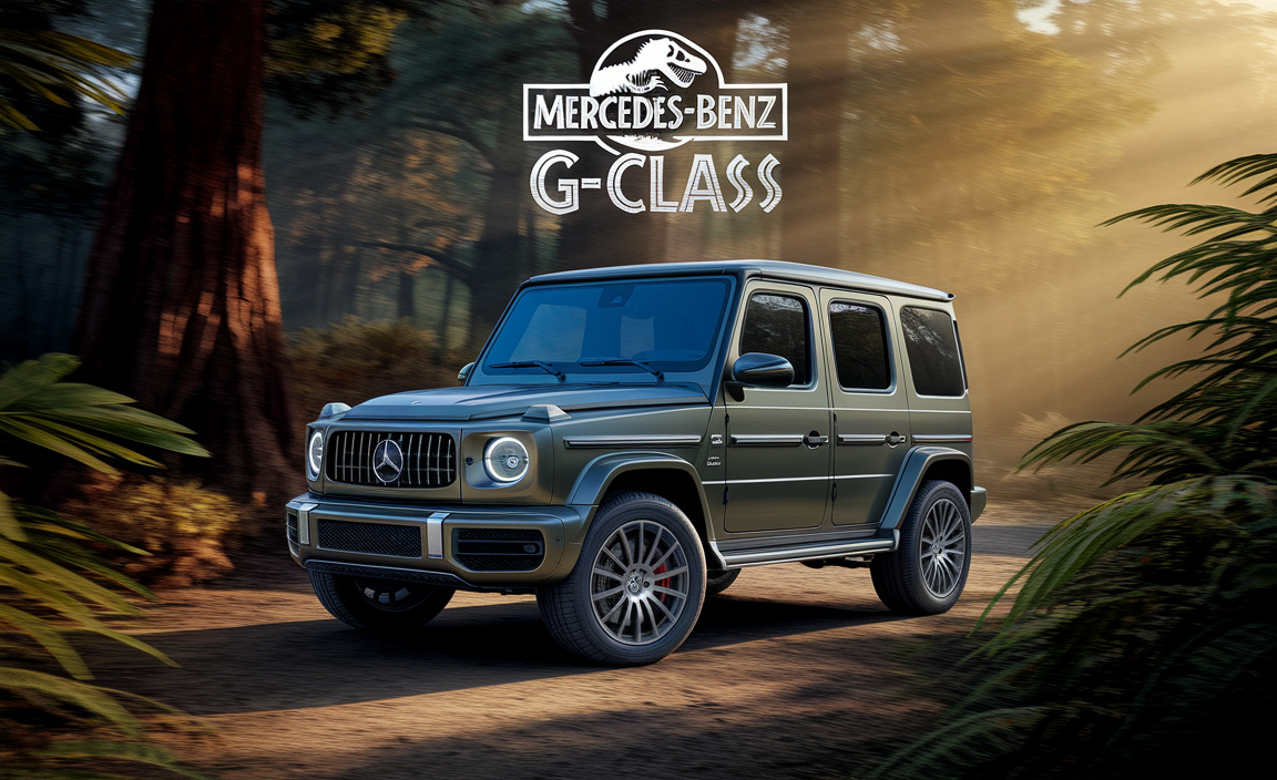 Mercedes-Benz G-Class Star In The 2018 Jurassic World