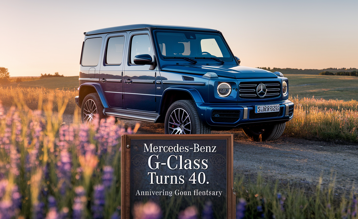 Mercedes-Benz G-Class Turns 40