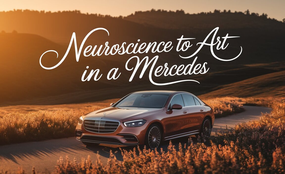 Neuroscience To Art In A Mercedes