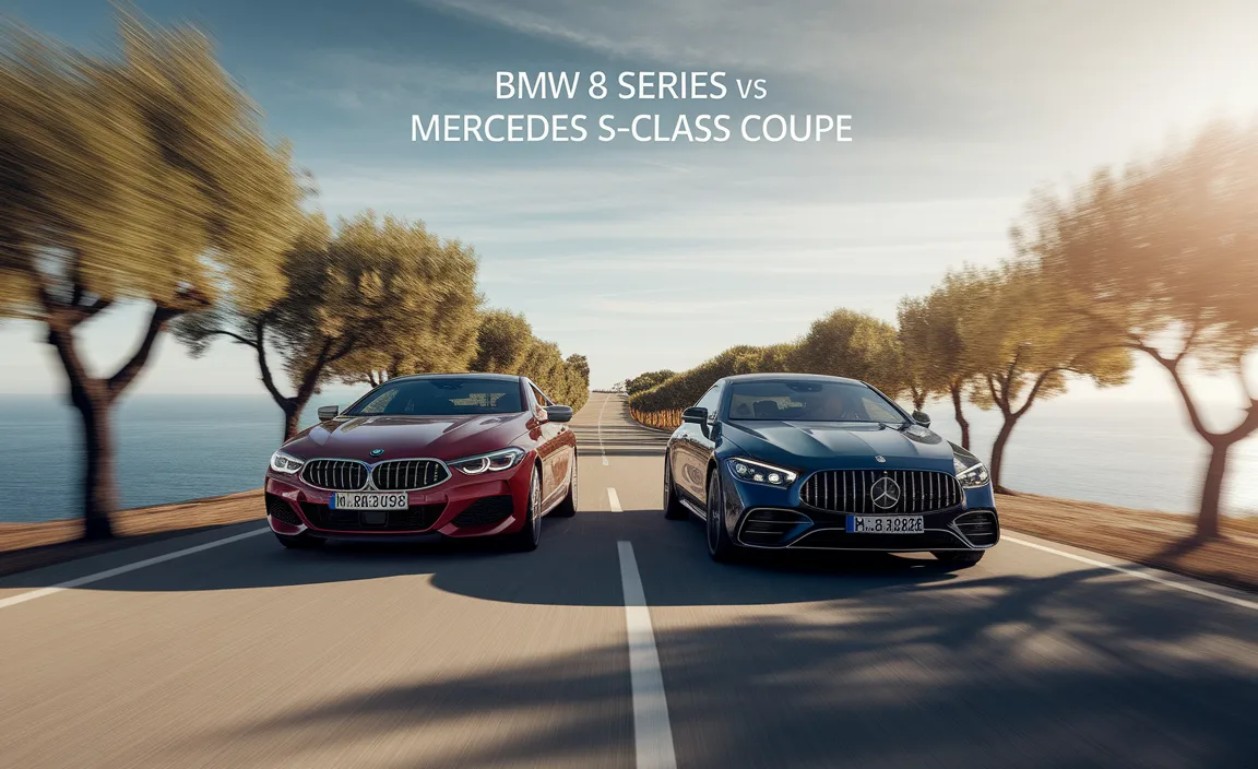 BMW 8 Series vs Mercedes S-Class Coupe