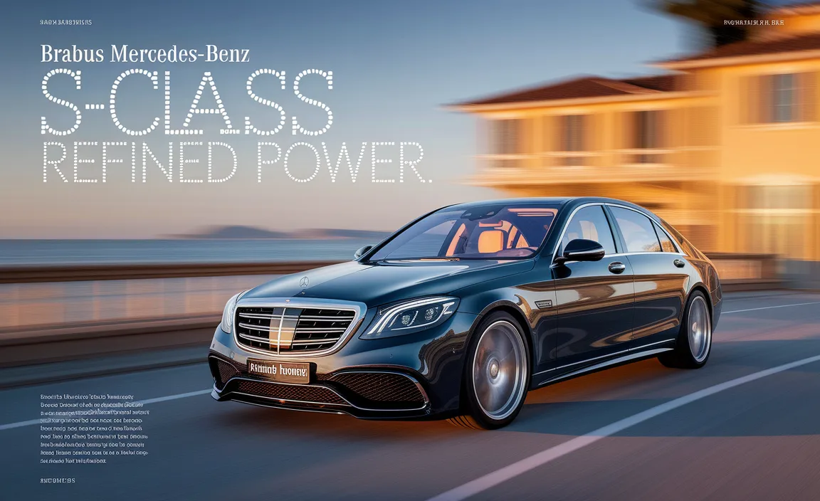 Brabus Mercedes-Benz S-Class Refined Power