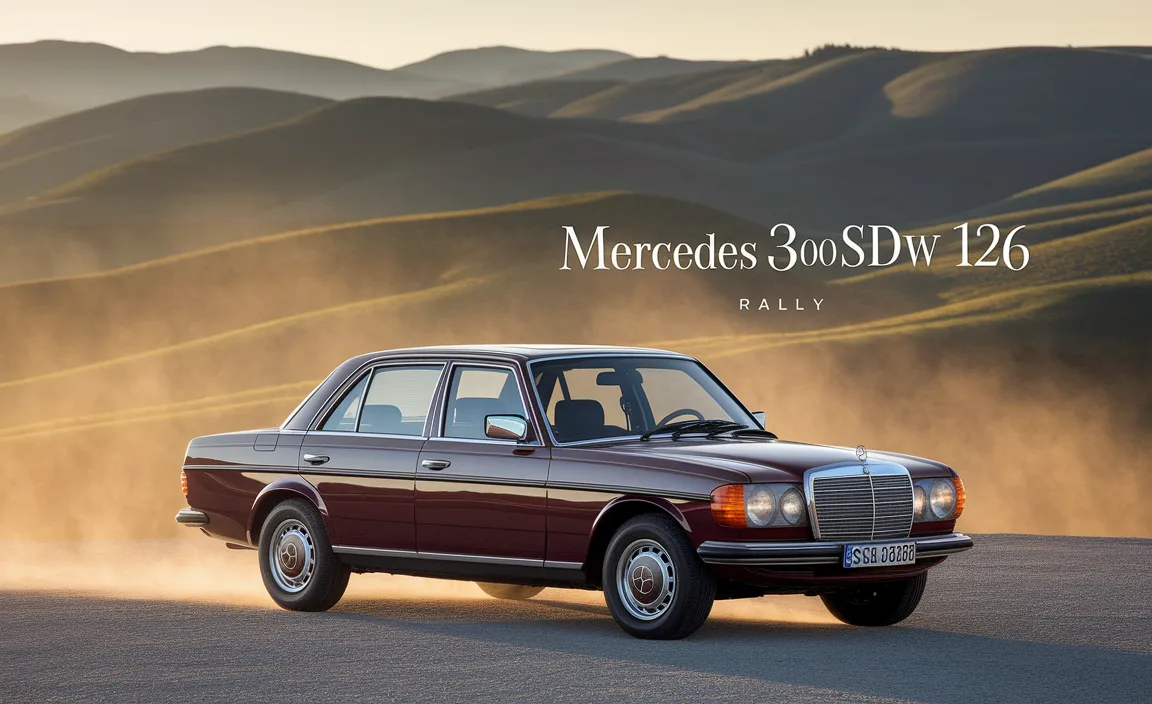 Mercedes 300 SD W126 Rally