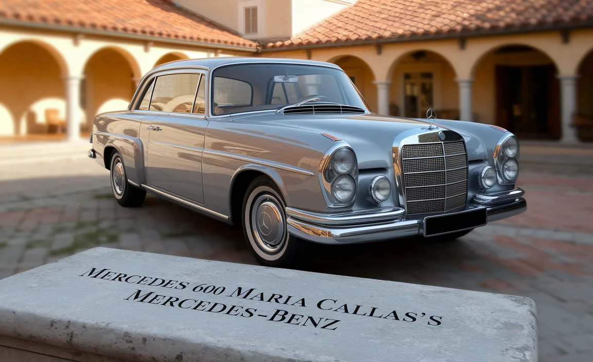 Mercedes 600 Maria Callas's