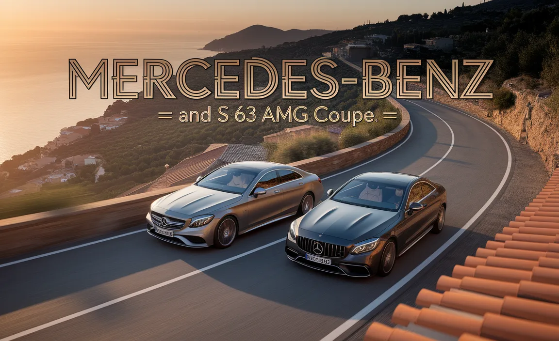 Mercedes-Benz S 500 and S 63 AMG Coupe