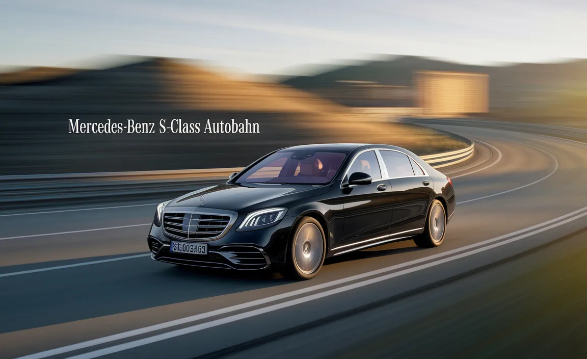 Mercedes-Benz S-Class Autobahn
