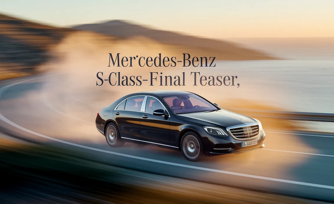Mercedes-Benz S-Class Final Teaser