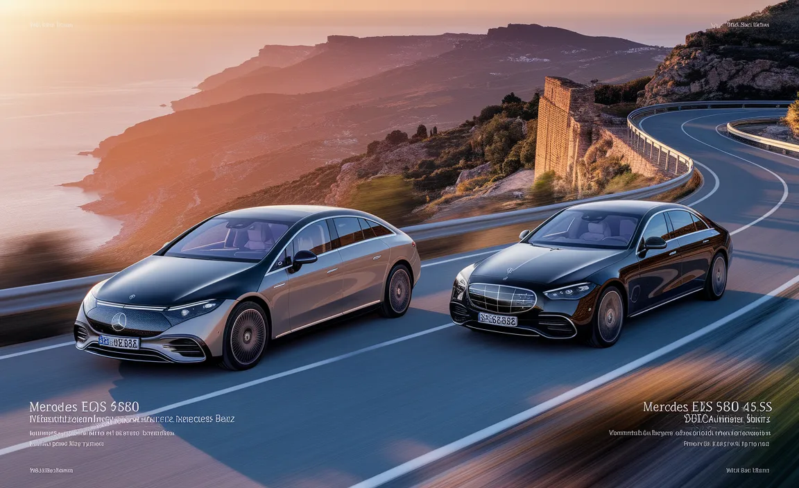 Mercedes EQS 580 4Matic vs S 500 4Matic