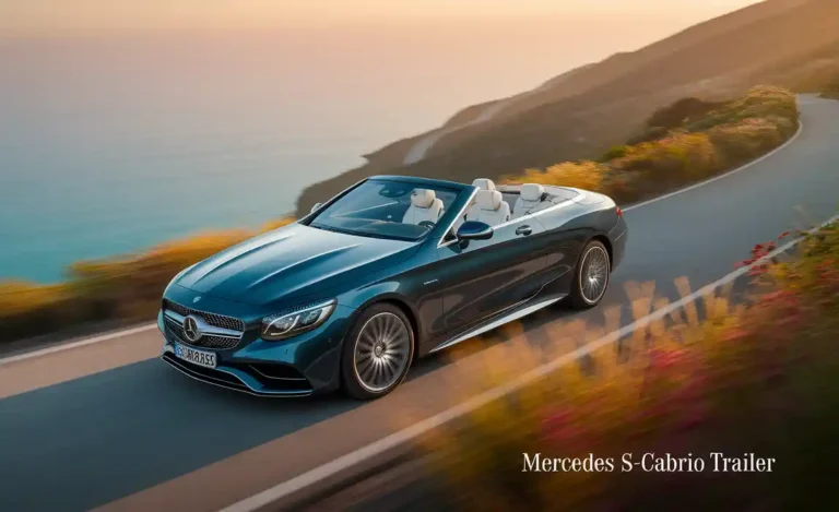 Mercedes S-Class Cabrio Trailer