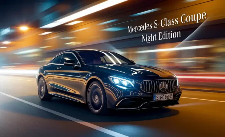 Mercedes S-Class Coupe Night Edition