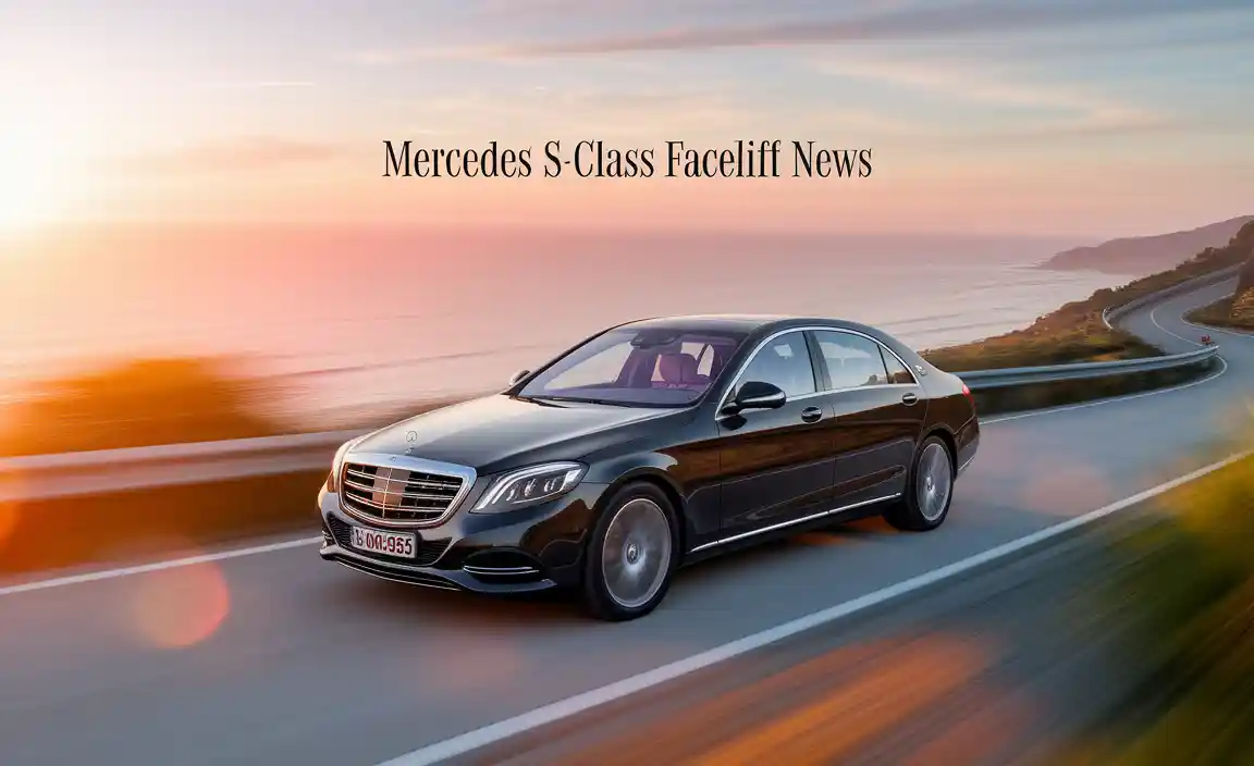 Mercedes S-Class Facelift News