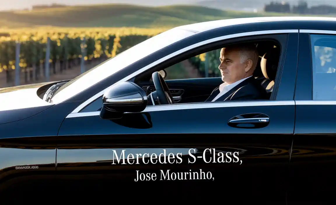 Mercedes S-Class Jose Mourinho