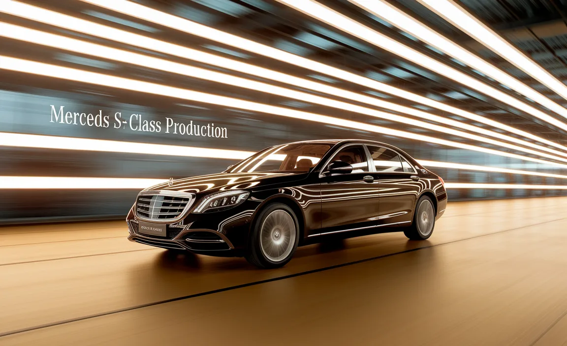 Mercedes S-Class Production