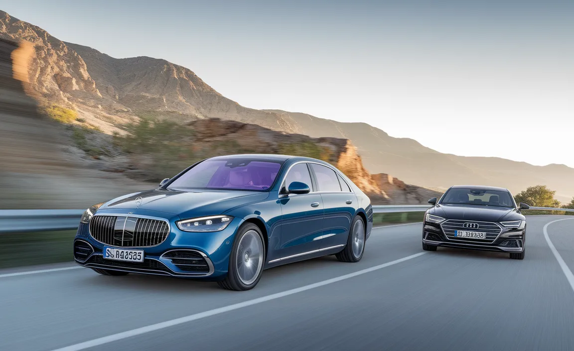 Mercedes S-Class W223 vs. Audi A8: A Beginner’s Guide to Luxury