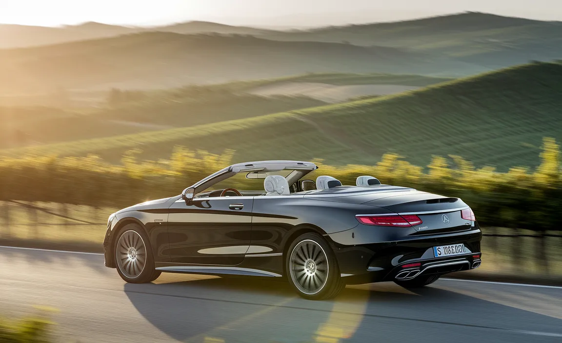 The Essence of Essential Luxury Drives: What Makes the S-Class Cabrio Stand Out